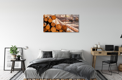 akrylový obraz Dřevěné kuličky