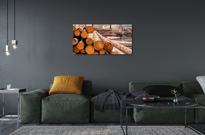 akrylový obraz Dřevěné kuličky