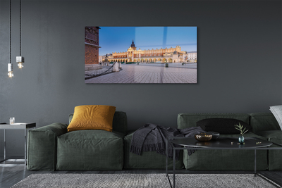 akrylový obraz Krakow Sunset sál