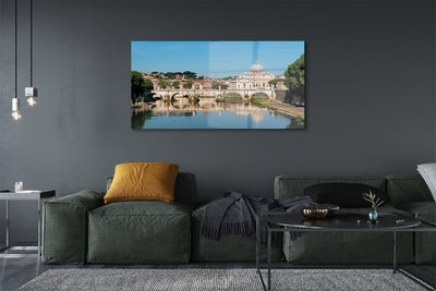 akrylový obraz Rome River mosty