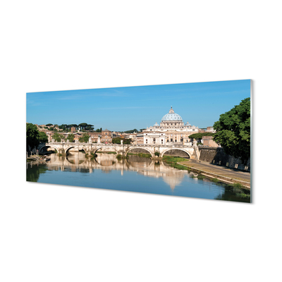 akrylový obraz Rome River mosty