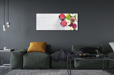 akrylový obraz Koktejly řepa-jablko