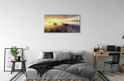 akrylový obraz Letadlo City West