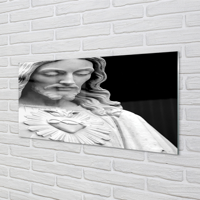 akrylový obraz Socha Ježíše