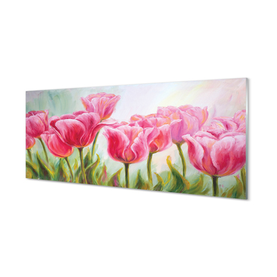 akrylový obraz tulipány obrázek