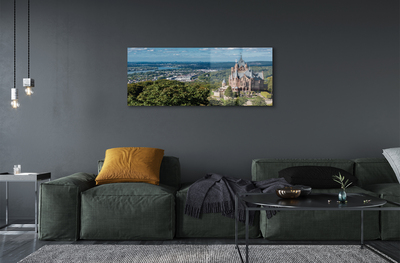 akrylový obraz Německo Panorama městského hradu