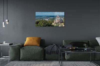 akrylový obraz Německo Panorama městského hradu