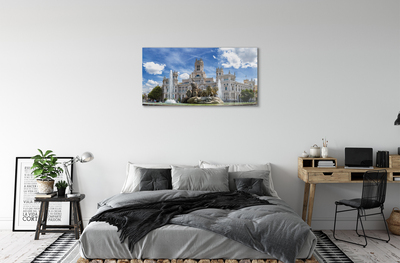 akrylový obraz Spain Fountain Palace Madrid