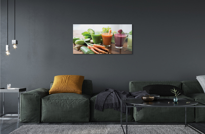 akrylový obraz zeleninové koktejly