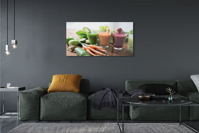 akrylový obraz zeleninové koktejly