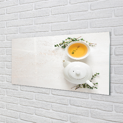 akrylový obraz hrnec čaje
