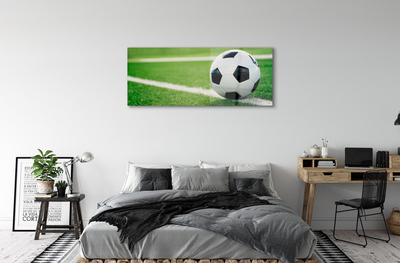 akrylový obraz fotbalový trávník