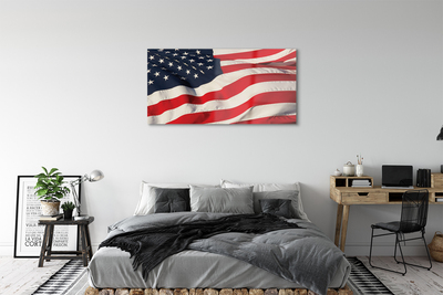 akrylový obraz Vlajky Spojených států