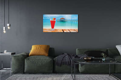 akrylový obraz Koktejl u moře