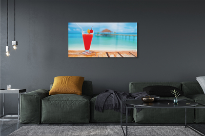 akrylový obraz Koktejl u moře