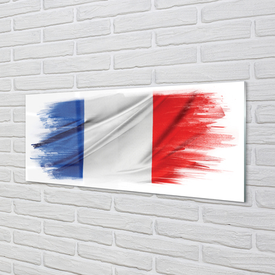 akrylový obraz vlajka Francie
