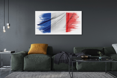 akrylový obraz vlajka Francie