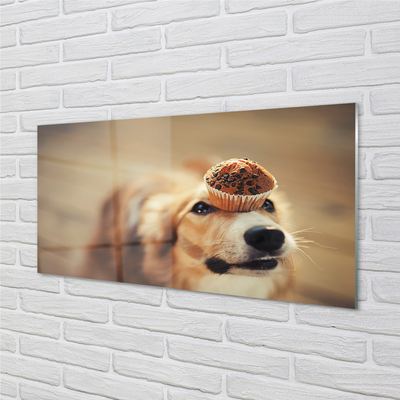 akrylový obraz dog bun