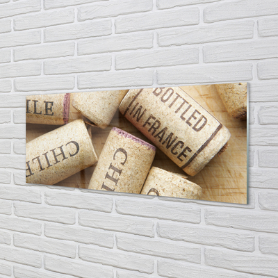 akrylový obraz Zátky z láhve vína