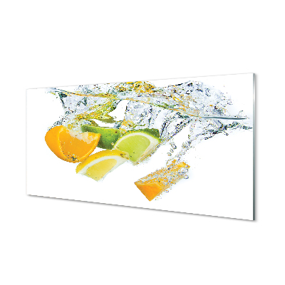 akrylový obraz voda citrus