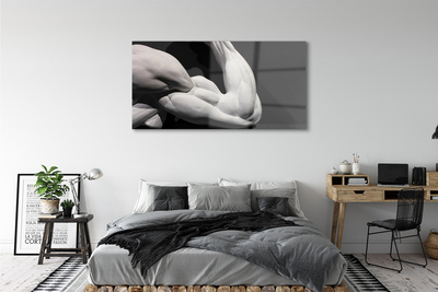 akrylový obraz Sval black and white