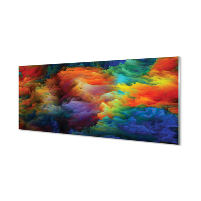 akrylový obraz 3d barevné fraktály