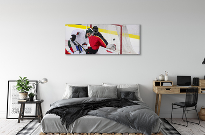 akrylový obraz brána hokej