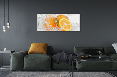akrylový obraz Pomeranče ve vodě