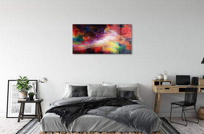 akrylový obraz Fraktály abstraktní vlna