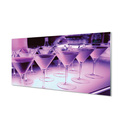 akrylový obraz Koktejly v brýlích