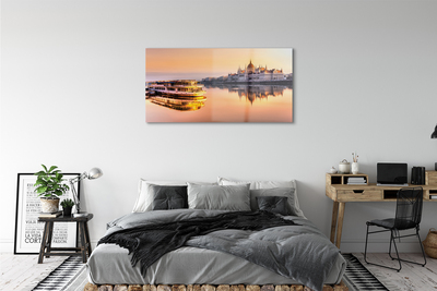 akrylový obraz West mořská loď
