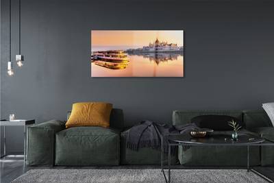 akrylový obraz West mořská loď