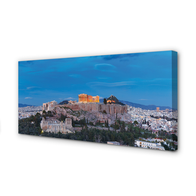 Obrazy na plátně Řecko Panorama v Aténách