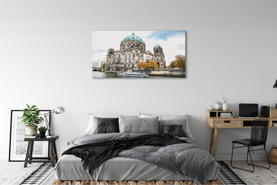 Obrazy na plátně Německo Berlin Cathedral River
