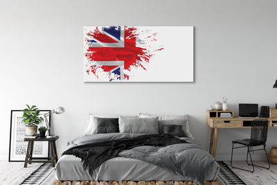 Obrazy na plátně Vlajka Velké Británie