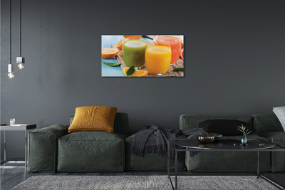 Obrazy na plátně Koktejly barevných skel