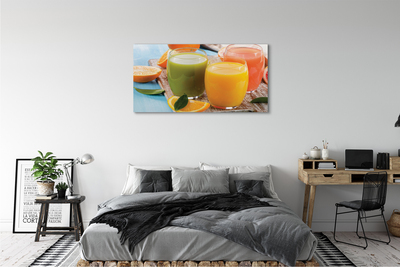 Obrazy na plátně Koktejly barevných skel