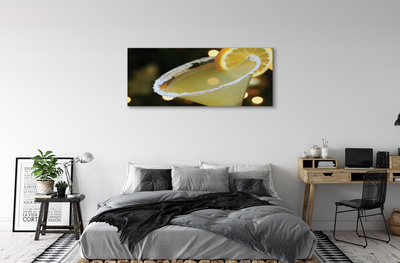 Obrazy na plátně koktejl citrón