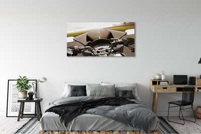 Obrazy na plátně Motocyklu silničního oblohy top