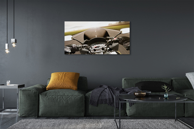 Obrazy na plátně Motocyklu silničního oblohy top
