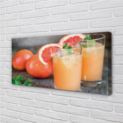 Obrazy na plátně grapefruit koktejl