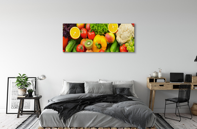 Obrazy na plátně Květák okurka Kiwi