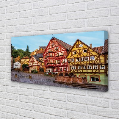Obrazy na plátně Germany Staré Město Bavorsko