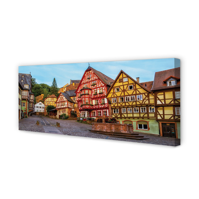 Obrazy na plátně Germany Staré Město Bavorsko