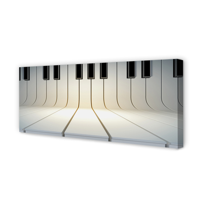 Obrazy na plátně klávesy piana