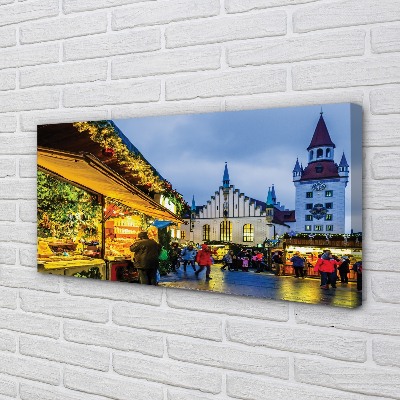 Obrazy na plátně Německo Old Market prázdniny
