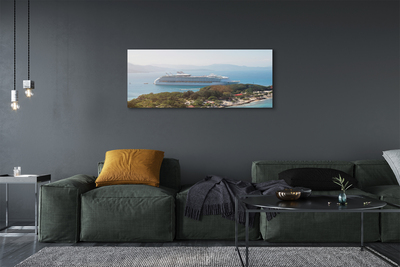 Obrazy na plátně Island loď salašnický mořská