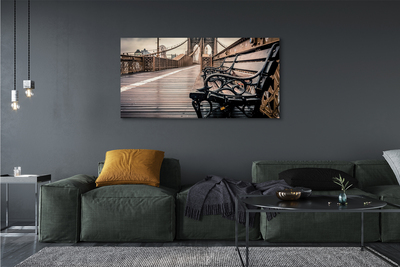 Obrazy na plátně Most bench