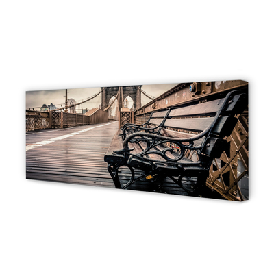 Obrazy na plátně Most bench