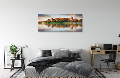 Obrazy na plátně Krakow hrad řeka